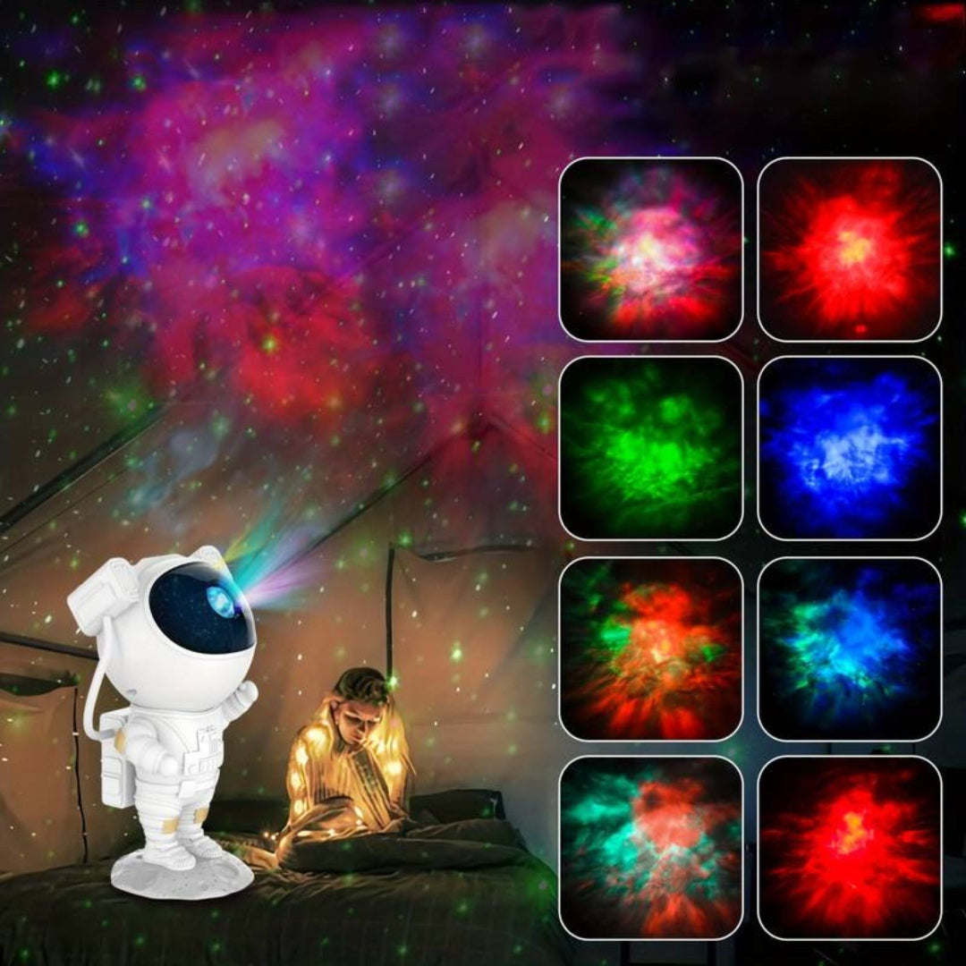 Astronaut Galaxy-projektor – Stjärnnebelprojektor