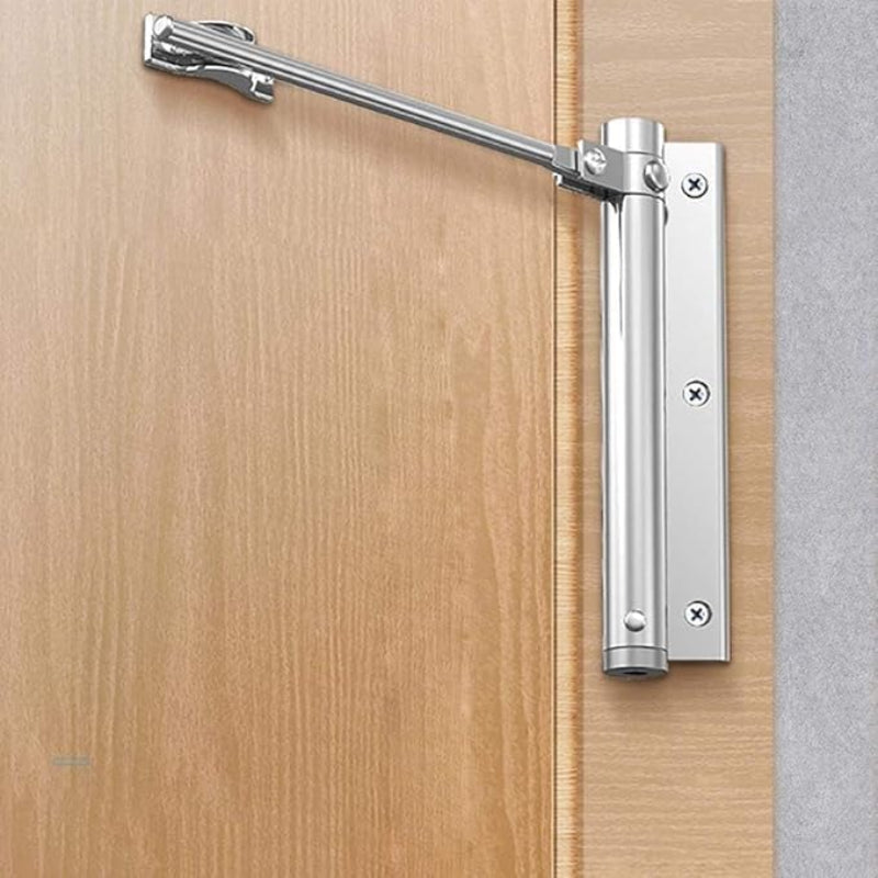 Automatisk dörrstängare – Fjäderbelastad stängningsarm