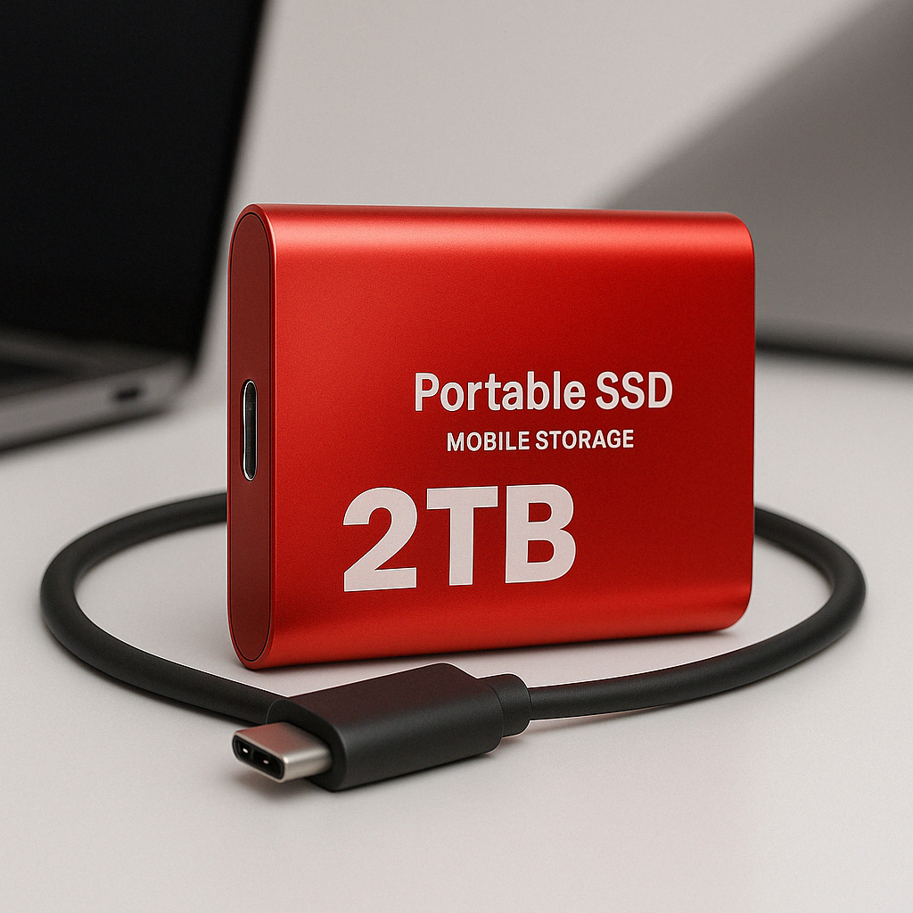 Bärbar extern SSD - USB-C