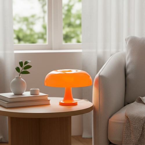 Bordslampa – Svampformad