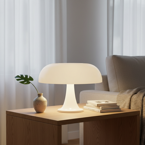 Bordslampa – Svampformad