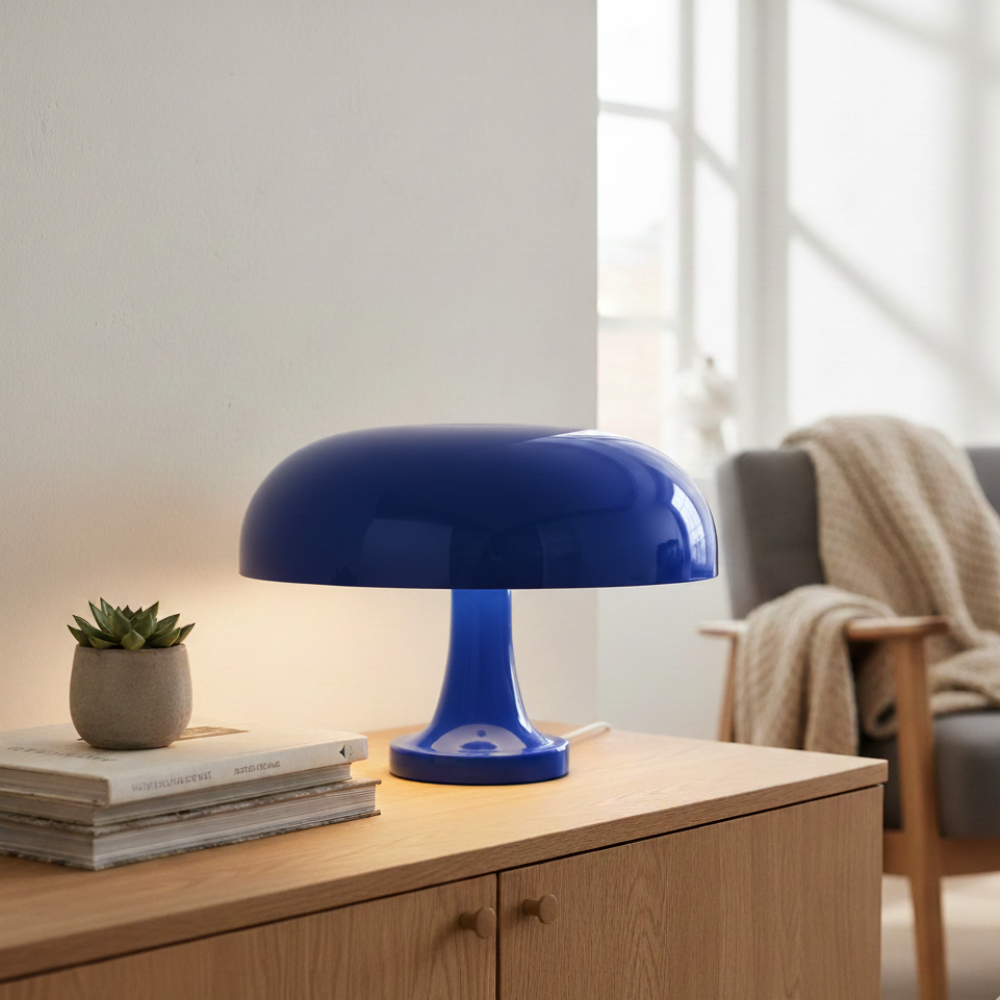 Bordslampa – Svampformad