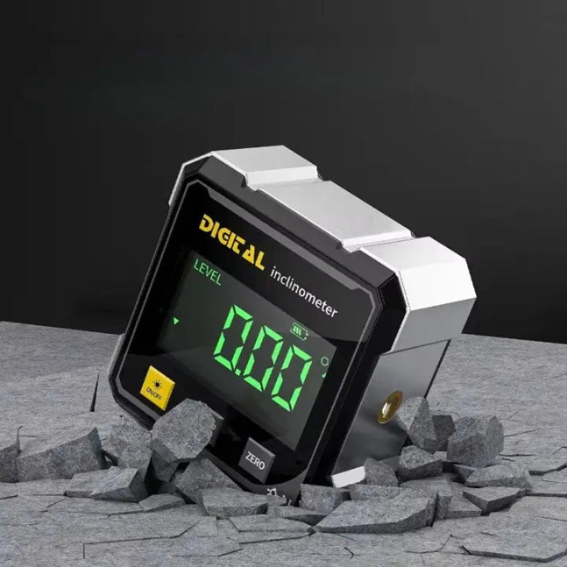 Digital lutningsmätare – Med laser och LCD-display