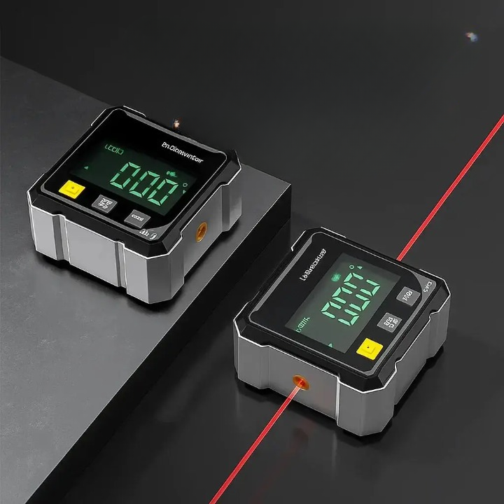Digital vinkelmätare med laser - Magnetisk digital nivåmätare