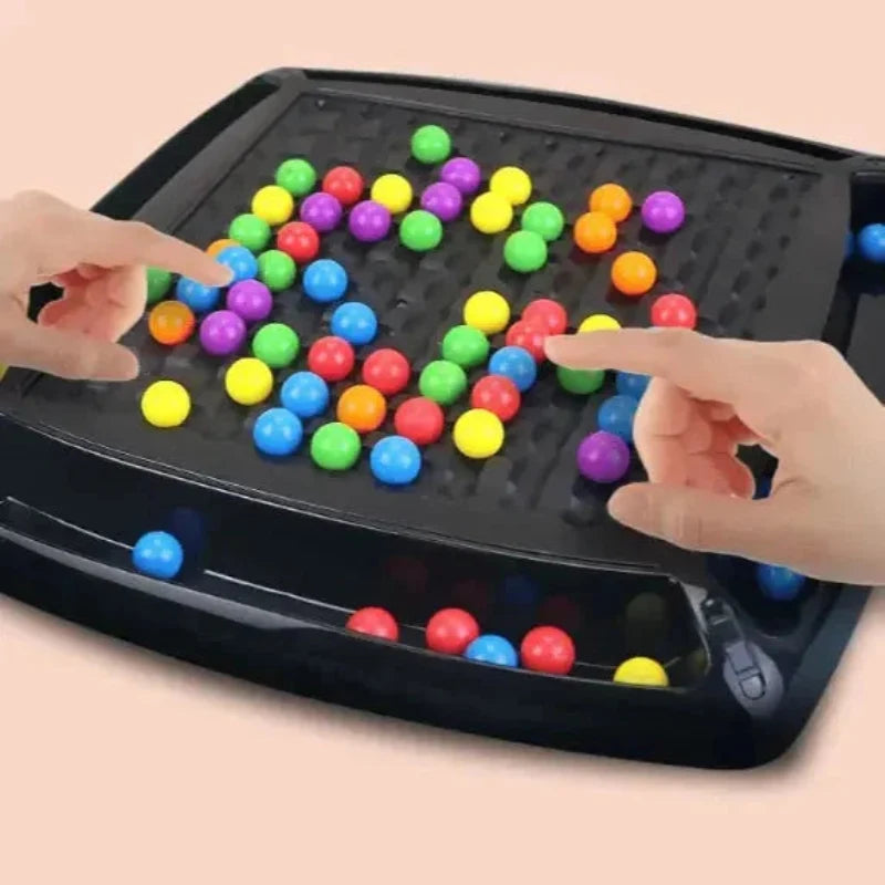 Färgmatchningsspel – Regnbågsbollar