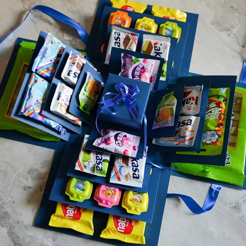 Gåvbox att göra själv – Överraskningsfotobox