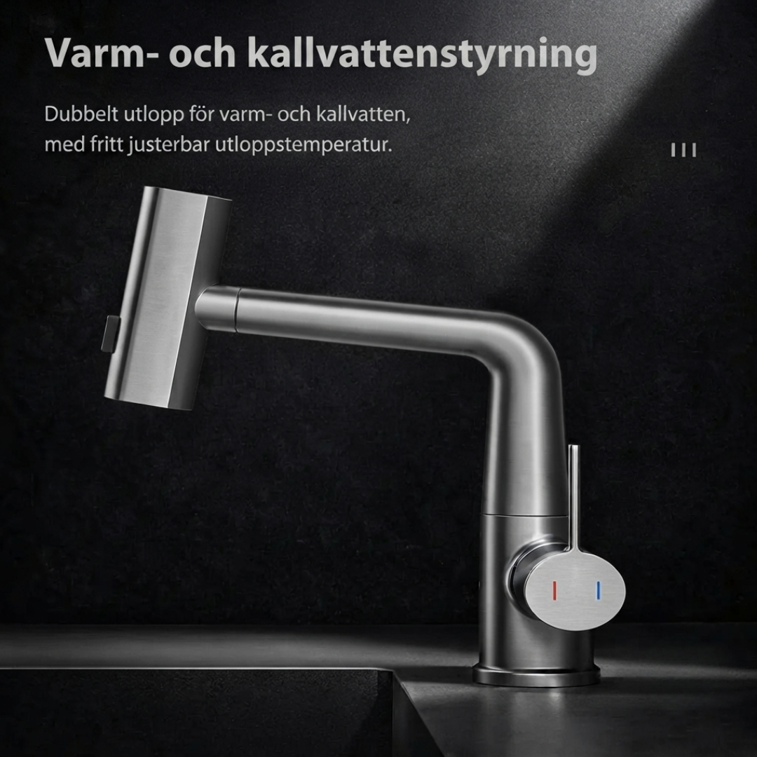 Köksblandare – Digital temperaturdisplay