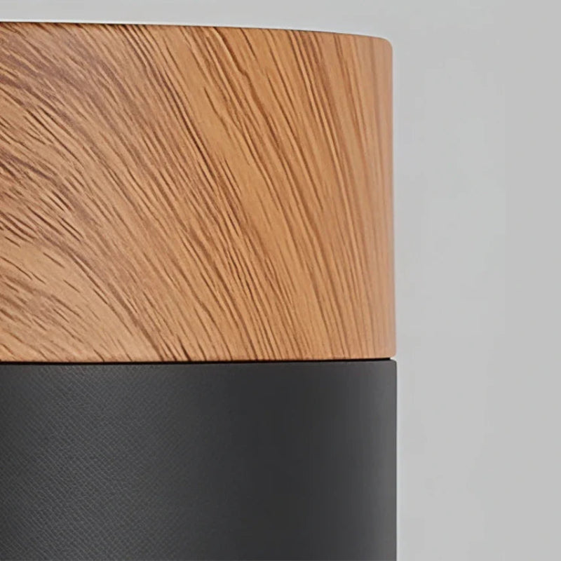 LED-Downlight Rund Ytmonterad Takspotlight Med Cylindrisk Form