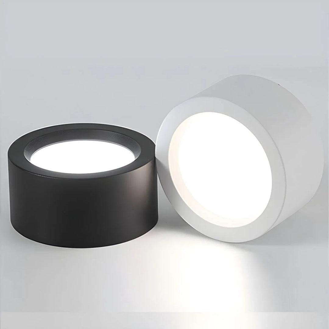 LED-taklampa – Cylindrisk utanpåliggande plafond