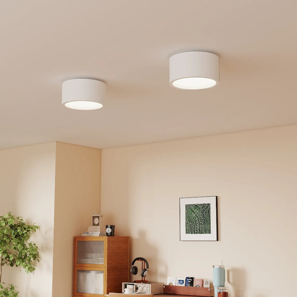 LED-taklampa – Cylindrisk utanpåliggande plafond