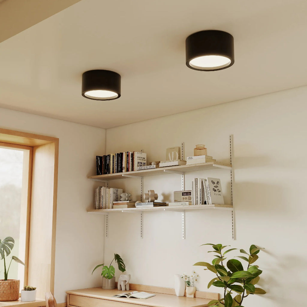 LED-taklampa – Cylindrisk utanpåliggande plafond