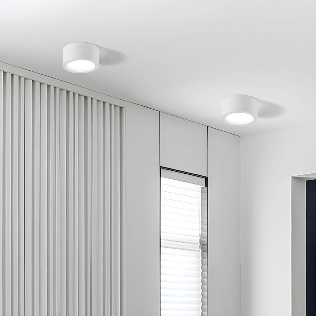 LED-taklampa – Cylindrisk utanpåliggande plafond