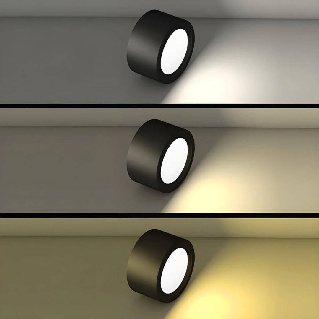 LED-taklampa – Cylindrisk utanpåliggande plafond