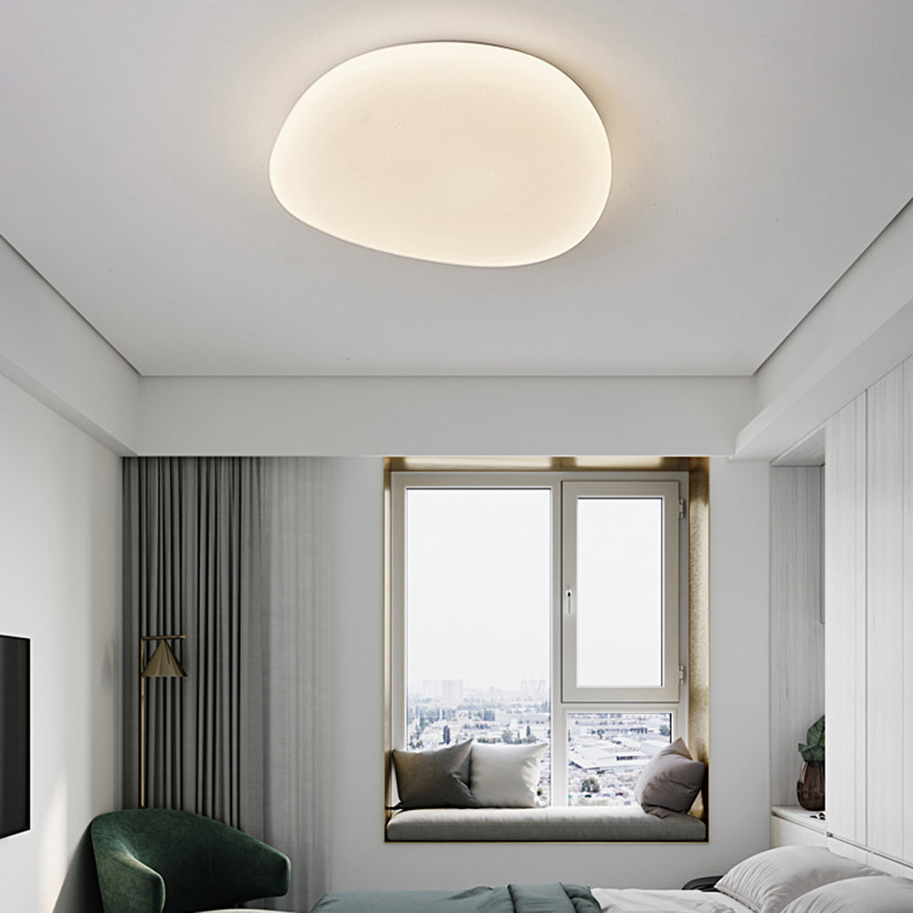 LED-taklampa – Kupolformad med steninspirerad form