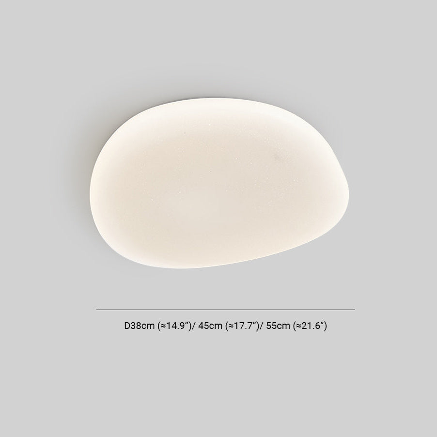 LED-taklampa – Kupolformad med steninspirerad form