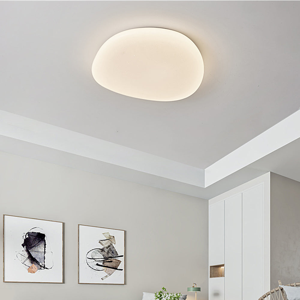 LED-taklampa – Kupolformad med steninspirerad form
