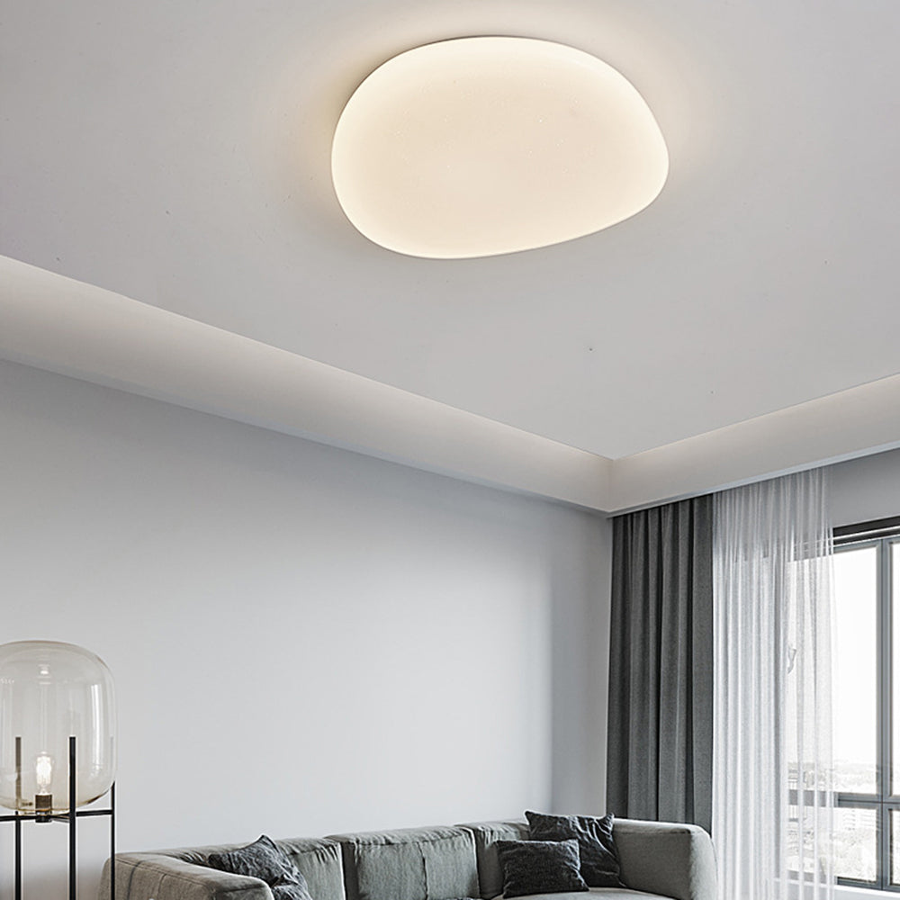 LED-taklampa – Kupolformad med steninspirerad form