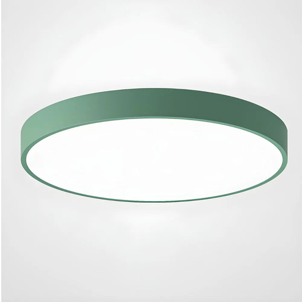 LED-taklampa Rund Plafond Med Slimmad Profil