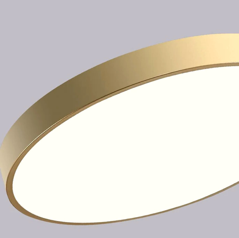 LED-taklampa Rund Plafond Med Slimmad Profil