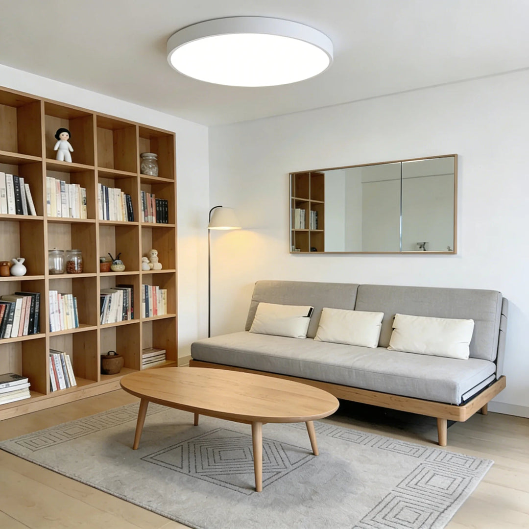 LED-taklampa Rund Plafond Med Slimmad Profil