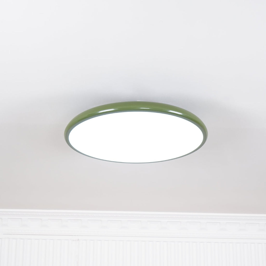 LED-taklampa – Rund skivformad semi-plafond
