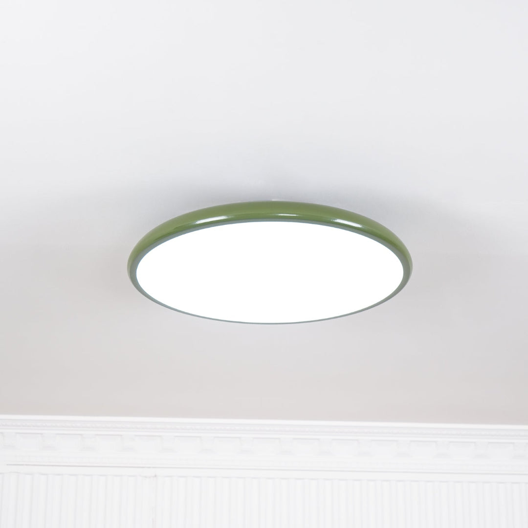 LED-taklampa – Rund skivformad semi-plafond