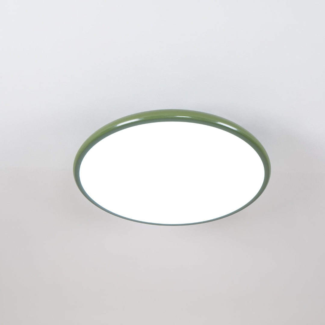 LED-taklampa – Rund skivformad semi-plafond