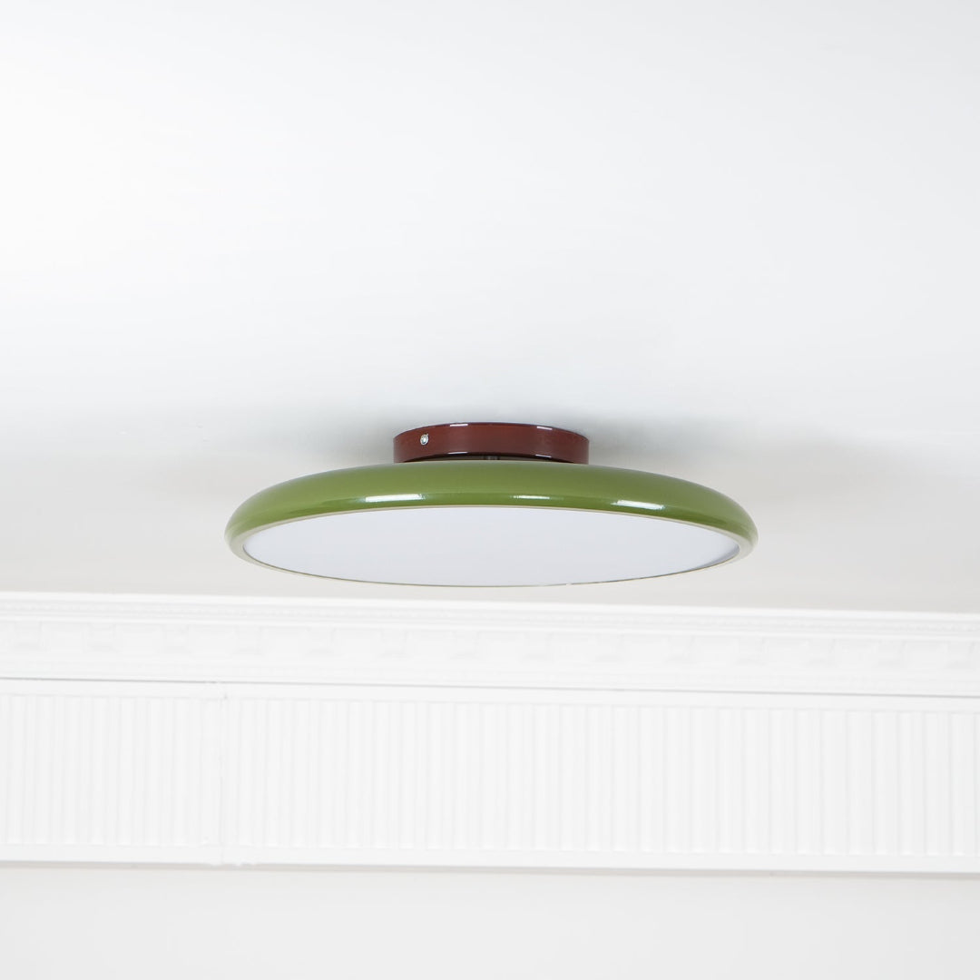 LED-taklampa – Rund skivformad semi-plafond