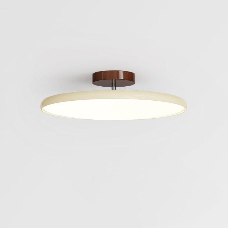 LED-taklampa – Rund skivformad semi-plafond