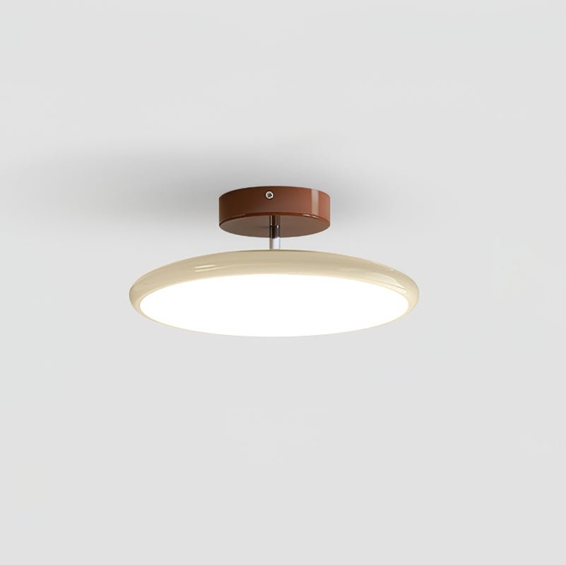 LED-taklampa – Rund skivformad semi-plafond