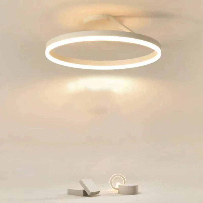 LED taklampa – Ringformad semi-plafond