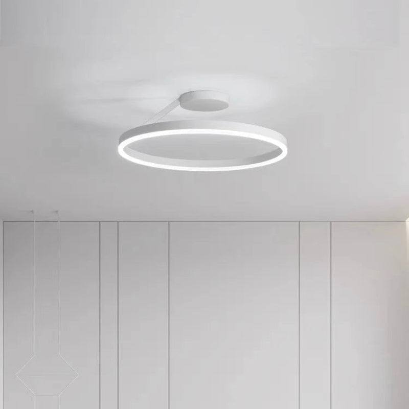 LED taklampa – Ringformad semi-plafond