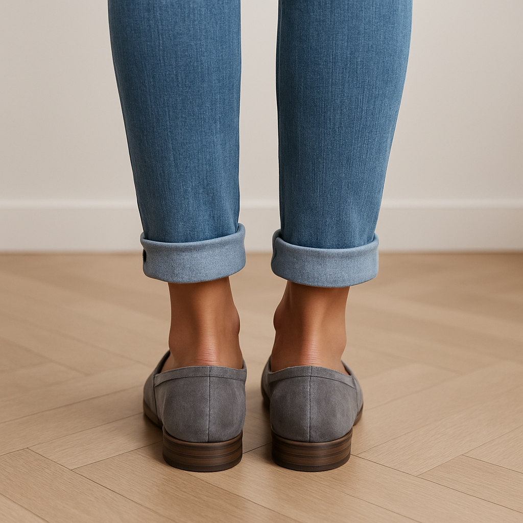 Loafers för dam – spetsiga slip-on-loafers