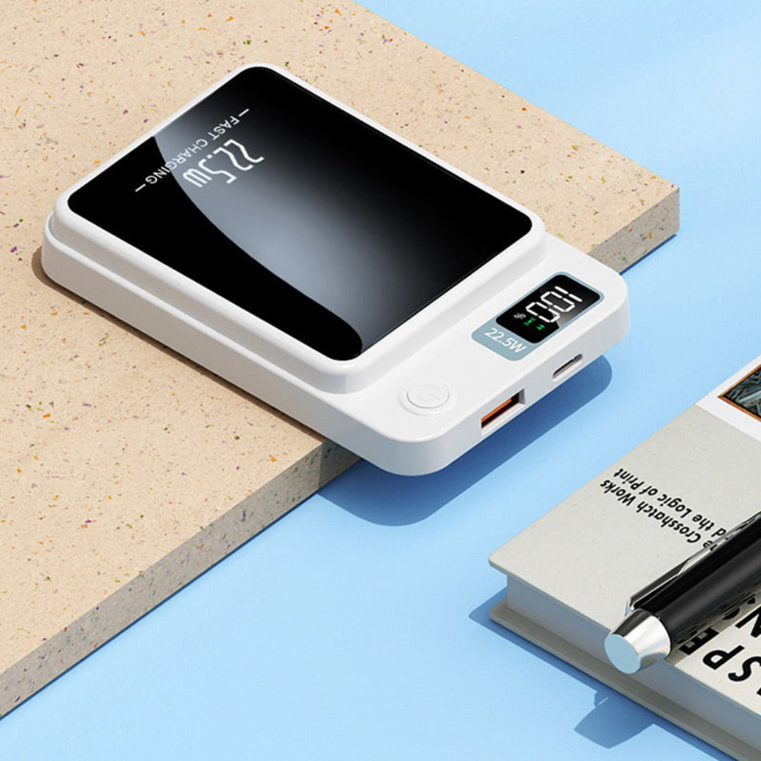 Magnetisk trådlös powerbank – Digital display