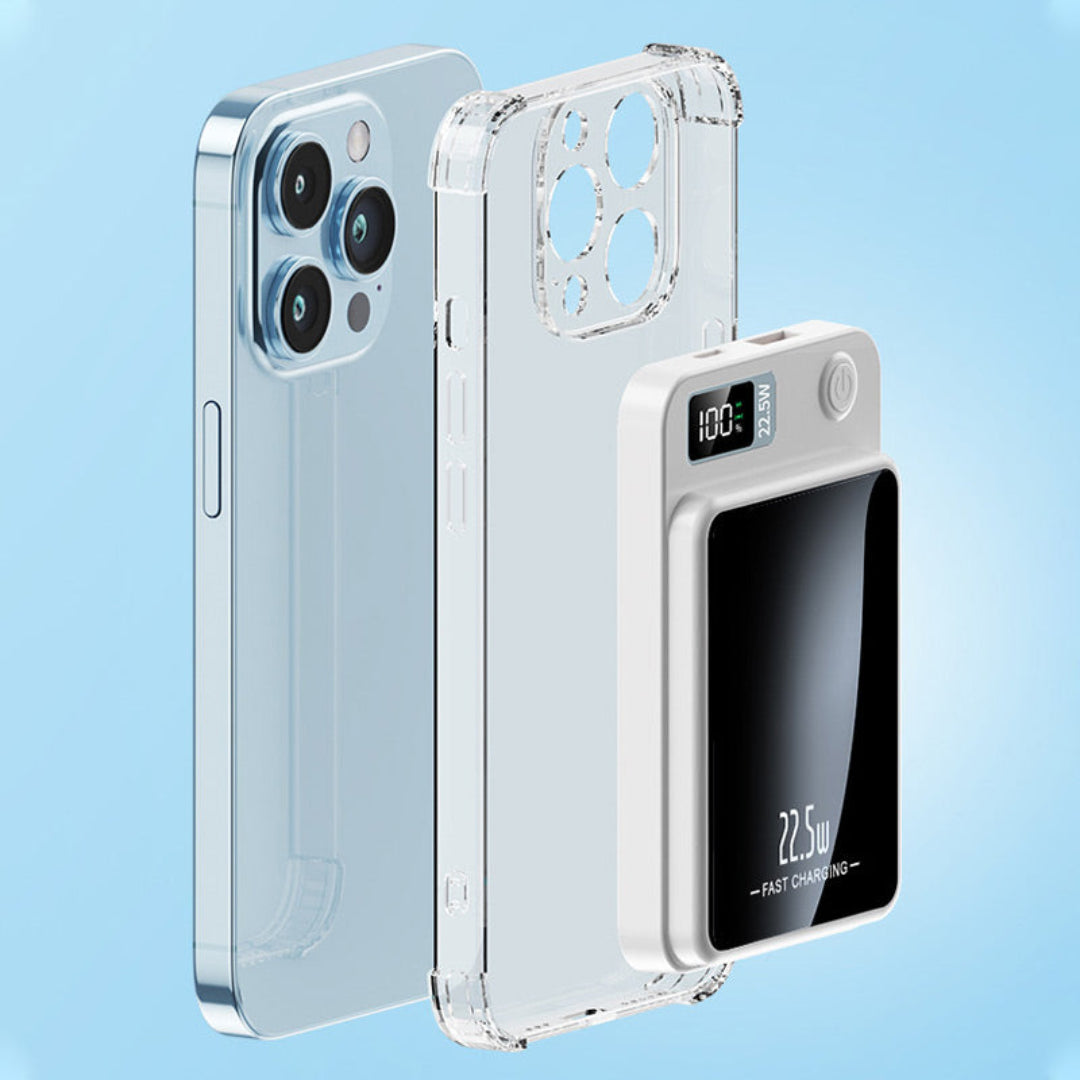 Magnetisk trådlös powerbank – Digital display
