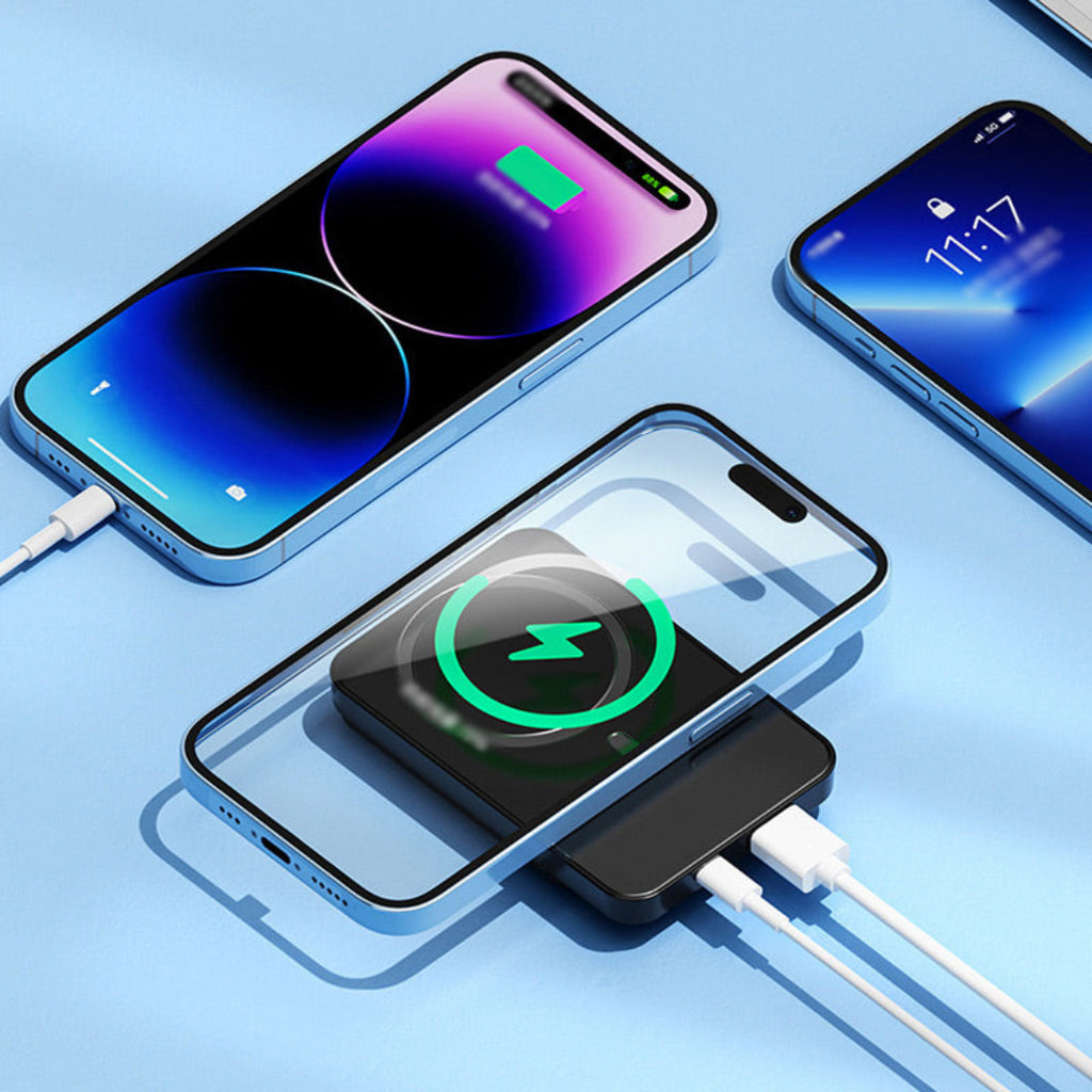 Magnetisk trådlös powerbank – Digital display