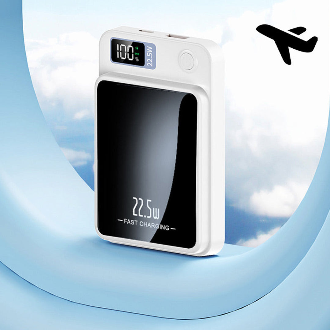 Magnetisk trådlös powerbank – Digital display