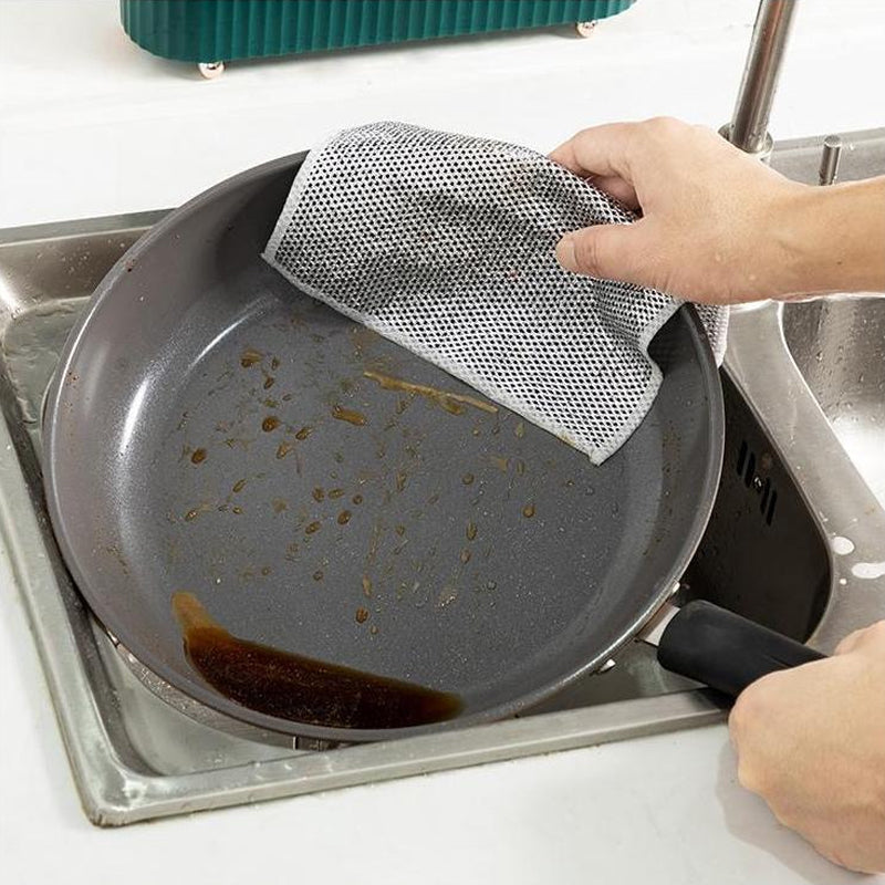 Skrubbdusset – Rengöringsdukar av metallnät
