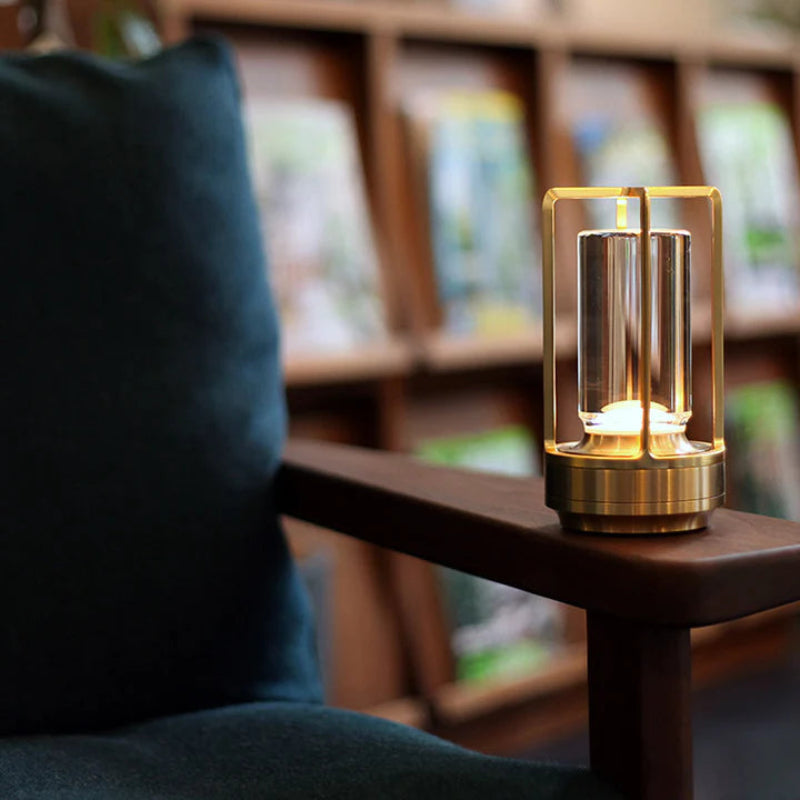 Sladdlös lykta – Bärbar bordslampa
