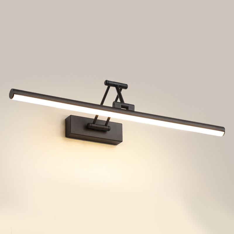 Spegellampa för väggmontering - Linjär lampa med justerbar vikarm