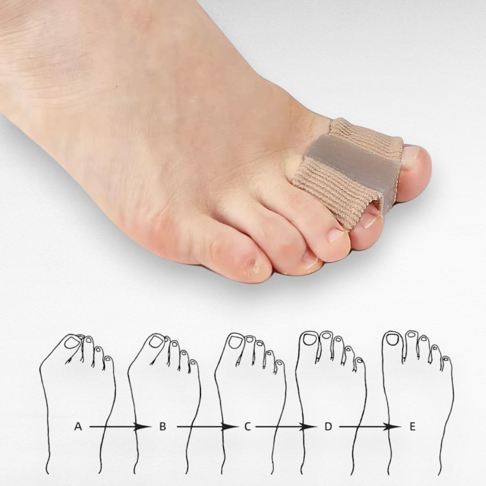 Tåspridare i gel – Med tygärm, 2-pack