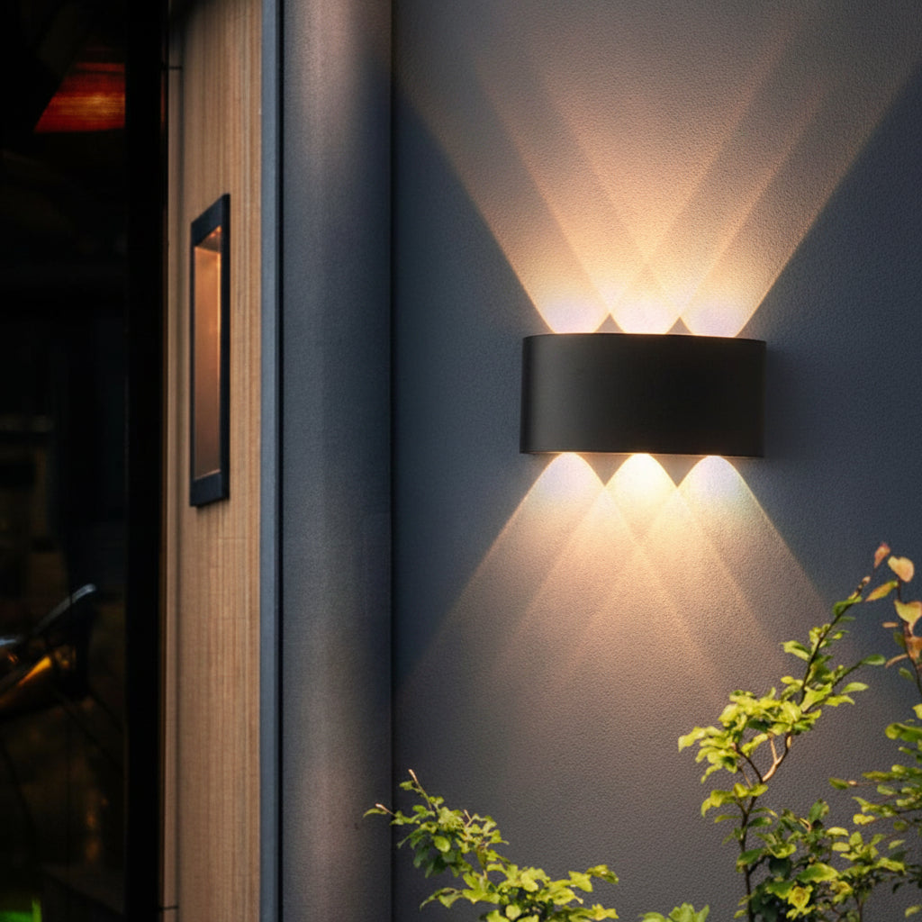 Vägglampa – Cylindrisk LED belysning Upp och Ned