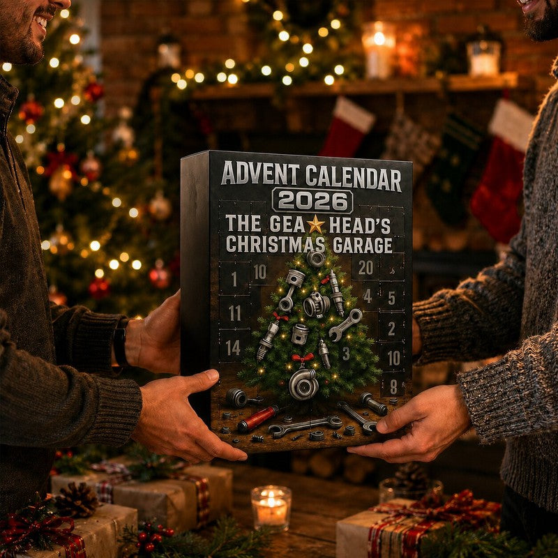 Adventkalender med bilmotiv - 24 överraskningar