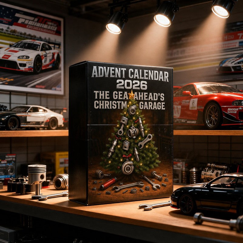 Adventkalender med bilmotiv - 24 överraskningar