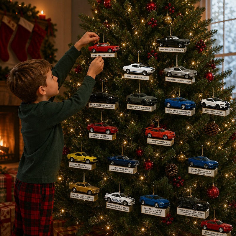 Adventskalender med Mustang-bilar - 24 överraskningar