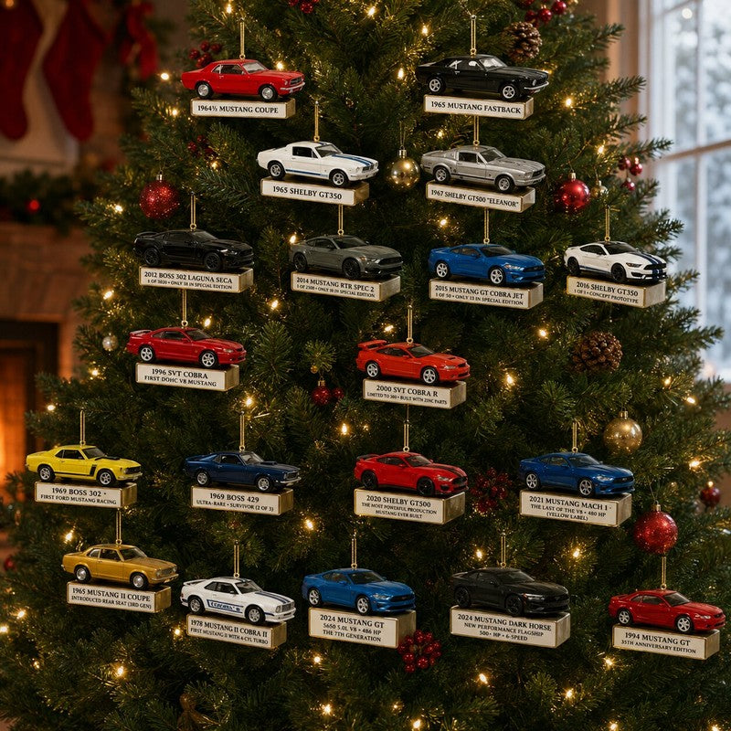 Adventskalender med Mustang-bilar - 24 överraskningar