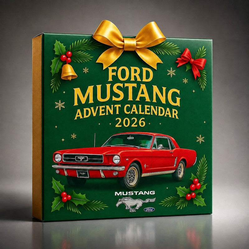 Adventskalender med Mustang-bilar - 24 överraskningar