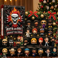 Adventskalender med rockstjärnefigurer - Musiktema