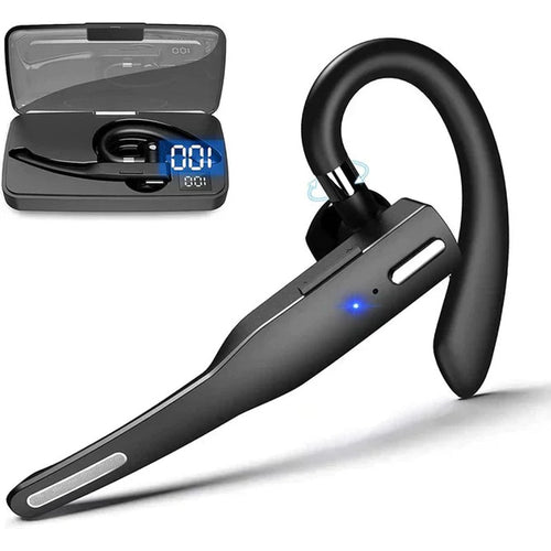 Bluetooth Trucker-Headset - Svart med Örhaak