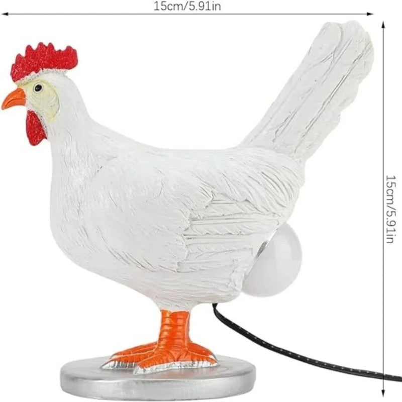 Bordlampa i hönsform - USB-drivet
